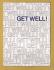 `Get Well by Emanuele Gori` - Postally Unused - Athena Postcard.
