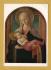 `The Virgin and Child by Fra Filippo Lippi` - Postally Unused - National Gallery Postcard.