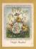 `Happy Easter` - Dutch Card - Postally Used-1967 - Kruger Postcard.