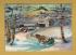 `Merry Christmas`- Swedish Card - Postally Used-1960 - Mittet Postcard.