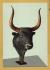 `Heraklion Museum - `Bull`s Head Rhyton.From Knossos (16th cent BC)`` - Postally Unused - Asimakopoulos Brothers Postcard.