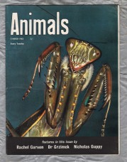 Animals - Vol.1 No.9 - 5 March 1963 - `The Praying Mantis` - Purnell and Sons Ltd