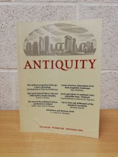 Antiquity - A Quarterly Review of Archaeology - `A.Aveni & G.Romano: Orientation and Etruscan Ritual` - Vol.68 Issue 260 - June 1994 - Softcover - Antiquity Publications