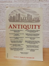 Antiquity - A Quarterly Review of Archaeology - `John Waddell: The Irish Discovery Programme` - Vol.71 Issue 273 - September 1997 - Softcover - Antiquity Publications