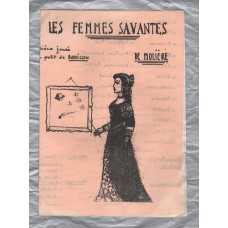 `Les Femme Savantes` by De Moliere - Play Performed for the Benefit of BOHICON - 1981 + Cantilene ACJ de Sainte Genevieve - 1981