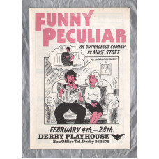 `Funny Peculiar` by Mike Stott - Directed by Warren Hooper - 4/28th February 1981 - Derby Playhouse, Derby
