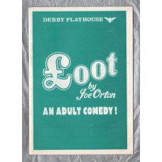 `LOOT` by Joe Orton - Directed by Mark Woolgar - February 1980 - Derby Playhouse, Derby