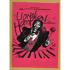 `Lionel Hampton and his Orchestra` - With Ticket Stub From The Evening - Tues 31st October 1989 - Souvenir Brochure - Colston Hall, Bristol