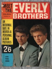 Meet The Everly Brothers - Star Special - No.2 - 1963 - `The Greatest Brother Singing Team` - Souvenir Press Ltd