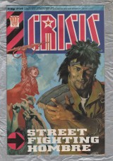 2000 A.D. Presents - CRISIS - Issue No.14 - 19th/31st March 1989 - `Street Fighting Hombre` - Fleetway Publications