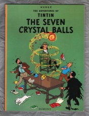 `The Adventures of Tin Tin - The Seven Crystal Balls` - by Herges - 2002 - Softcover - Published by Egmont Books