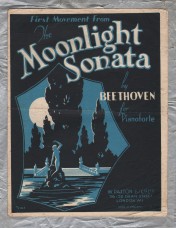 First Movement From - `Moonlight Sonata` by Ludwig Van Beethoven - Published by W. Paxton & Co.