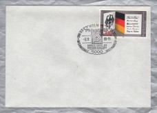 Independent Cover - KOLN 15 - 3-11-1989..... Pictorial Postmark - Single 100 Pfg 40 Year Anniversary of Federal German Republic Stamp Issued in 1989