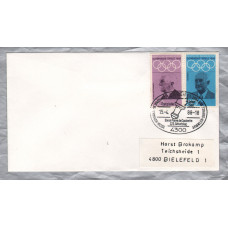 Independent Cover - `Essen 1 - Internat. Briefmarken-Messe - Sammler - Service Der Post - Olympische Spiele 1988 - 15-4-88...`Po stmark - 30 Pfennig & 50+25 Pfennig Olympic Games Stamps From 1968