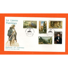 Bailiwick Of Guernsey - FDC - 1980 - Le Lievre Paintings Issue - Official First Day Cover