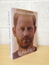 `Spare` by Prince Harry - First UK Edition - First Print - Hardback - Bantam - 2023