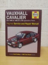 `Haynes - Vauxhall Cavalier - Oct 88-95 - F to N Registration - Petrol` - Haynes Service and Repair Manual - Hardback - Haynes Publishing - No.1570