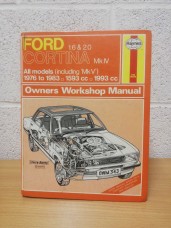 `Haynes - Ford Cortina - MK IV (Including MK V) - 1.6 and 2.0 - 1976-83` - Haynes Service and Repair Manual - Hardback - Haynes Publishing 