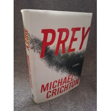 `PREY` - Michael Crichton - First U.S/Canada Edition - First Print - Hardback - Harper Collins - 2002