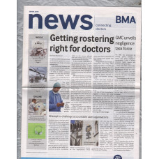 BMA News - 26th May 2018 - `Getting Rostering Right For Doctors` - Published by the British Medical Association