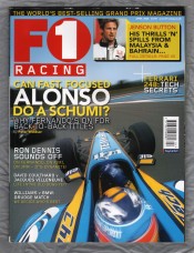 F1 Racing - April 2006 - `Can Fast,Focused ALONSO Do A Schumi?` - Haymarket Magazines