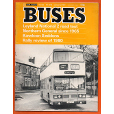 Buses Magazine - Vol.32 No.310 - January 1981 - `Rally Review Of 1980` - Published by Ian Allan Ltd