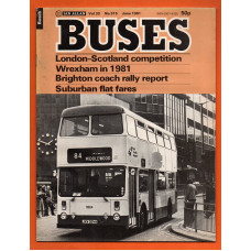 Buses Magazine - Vol.33 No.315 - June 1981 - `Wrexham In 1981` - Published by Ian Allan Ltd