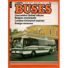 Buses Magazine - Vol.33 No.319 - October 1981 - `Lancashire United Tribute` - Published by Ian Allan Ltd