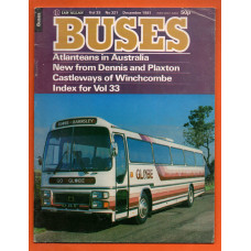 Buses Magazine - Vol.33 No.321 - December 1981 - `New From Dennis And Plaxton` - Published by Ian Allan Ltd