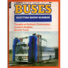 Buses Magazine - Vol.34 No.322 - January 1982 - `Scottish Show Number` - Published by Ian Allan Ltd