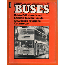 Buses Magazine - Vol.34 No.323 - February 1982 - `Bristol VR Chronicled` - Published by Ian Allan Ltd