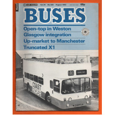Buses Magazine - Vol.34 No.329 - August 1982 - `Open-Top In Weston` - Published by Ian Allan Ltd