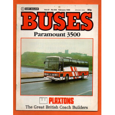Buses Magazine - Vol.37 No.359 - February 1985 - `Paramount 3500` - Published by Ian Allan Ltd