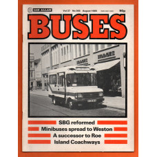 Buses Magazine - Vol.37 No.365 - August 1985 - `Minibuses Spread To Weston` - Published by Ian Allan Ltd
