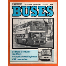 Buses Magazine - Vol.37 No.366 - September 1985 - `Bedford Venturer Road Test` - Published by Ian Allan Ltd