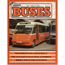 Buses Magazine - Vol.40 No.399 - June 1988 - `34th Brighton Coach Rally` - Published by Ian Allan Ltd