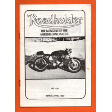 `Roadholder` - The Magazine Of The Norton Owners Club - Issue No.108 - Mar/Apr 1983 - Published by The Norton Owners Club