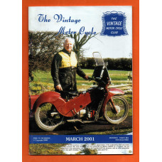 `The Vintage Motor Cycle Club` - March 2001 - Published by The Vintage Motor Cycle Club
