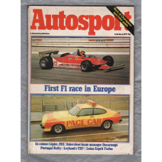 Autosport - Vol.74 No.11 - March 15th 1979 - `Road Test: Lotus Esprit Turbo` - A Haymarket Publication