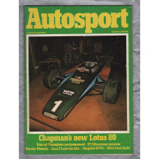 Autosport - Vol.74 No.12 - March 22nd 1979 - `Road Test: Jeep Cherokee S` - A Haymarket Publication