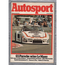 Autosport - Vol.75 No.11 - June 14th 1979 - `Road Test: Mazda Hatchback 1.4 SP` - A Haymarket Publication