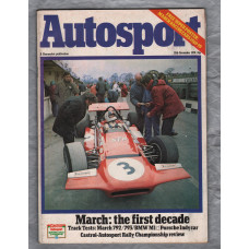Autosport - Vol.77 No.11 - December 13th 1979 - `Road Test: Alfa Romeo Alfasud Sprint 1.5 Veloce` - A Haymarket Publication