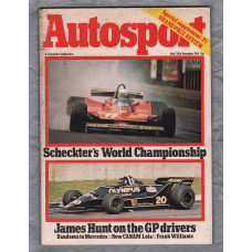 Autosport - Vol.77 No.12/13 - December 20/27th 1979 - `New Cars: Porsche 924 Turbo` - A Haymarket Publication