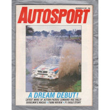 Autosport - Vol.101 No.9 - November 28th 1985 - `Road Test: Morgan Plus 4` - A Haymarket Publication