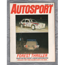 Autosport - Vol.101 No.10 - December 5th 1985 - `Donington Rallysprint` - A Haymarket Publication