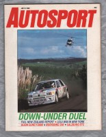 Autosport - Vol.100 No.1 - July 4th 1985 - `Road Car: Sparshatt`s Mercedes 190E turbo` - A Haymarket Publication