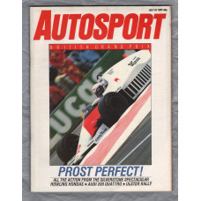 Autosport - Vol.100 No.4 - July 15th 1985 - `Road Car: Jaguar V12 Cabriolet` - A Haymarket Publication