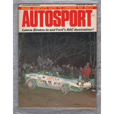 Autosport - Vol.61 No.8 - November 20th 1975 - `Special RAC Guide` - A Haymarket Publication