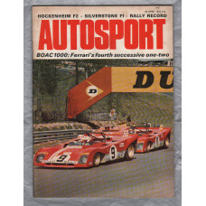 Autosport - Vol.47 No.3 - April 20th 1972 - `Silverstone F1` - A Haymarket Publication