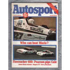 Autosport - Vol.72 No.2 - July 13th 1978 - `Road Test: MG Midget` - A Haymarket Publication